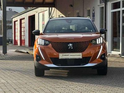 Gebraucht Peugeot e-2008 100 kW (136 PS) 2022 Orange SUV