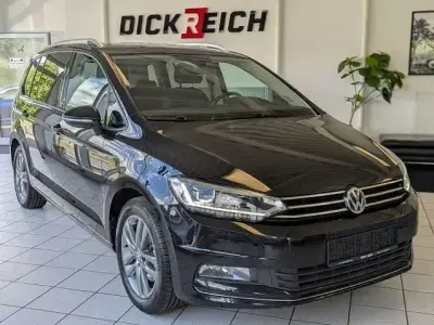 Gebraucht VW Touran Sound 150 PS (110 kW) 2018 Schwarz Van / Kleinbus