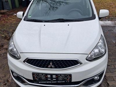 Gebraucht Mitsubishi Space Star 71 PS (52 kW) 2017 Weiß Kleinwagen