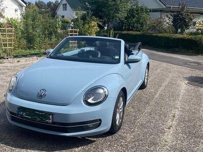 Usata VW Beetle 105 CV (77 kW) 2014 Blu Utilitaria