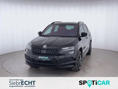 Gebraucht Skoda Karoq SportLine 150 PS (110 kW) 2021 Schwarz SUV