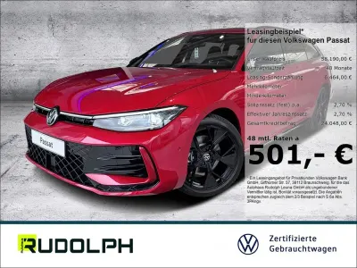 Brugt VW Passat R-line 150 HK (110 kW) 2025 Rød Sedan