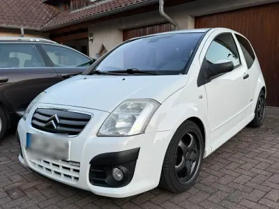 Gebraucht Citroën C2 VTR Sport 73 PS (53 kW) 2009 Weiß Kleinwagen