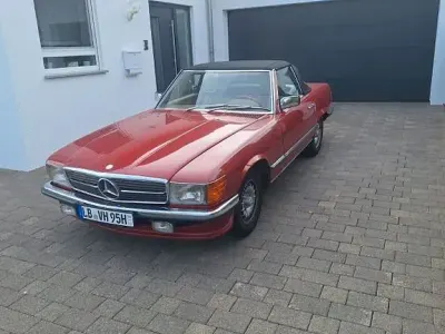 Brugt Mercedes 280 185 HK (136 kW) 1978 Rød Cabriolet