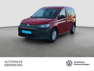 Gebraucht VW Caddy Basis 102 PS (75 kW) 2022 Rot Van / Kleinbus