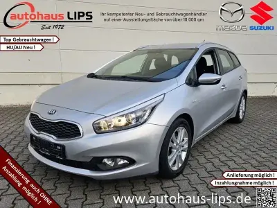 Gebraucht Kia Ceed Sportswagon Edition 7 100 PS (73 kW) 2013 Kirunasilber metallic Kombi