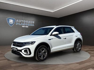 Gebraucht VW T-Roc R-line 110 PS (80 kW) 2023 Pure white (c9a) (weiß) SUV