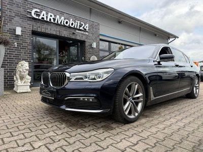 Gebraucht BMW 750L 400 PS (294 kW) 2018 Imperialblau bril (metallic) Limousine