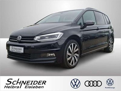 Gebraucht VW Touran Highline 150 PS (110 kW) 2024 Schwarz Van / Kleinbus