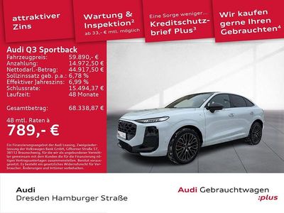 Gebraucht Audi Q3 Sportback Sport 150 PS (110 kW) 2026 Weiß SUV