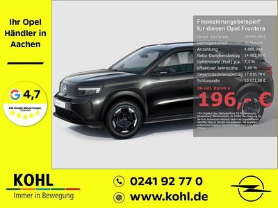 Second-hand Opel Frontera Edition 101 CP (74 kW) 2025 Negru SUV