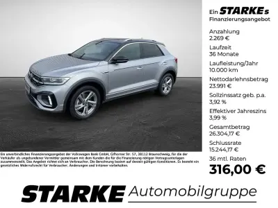 Usata VW T-Roc R-line 150 CV (110 kW) 2022 Grigio SUV