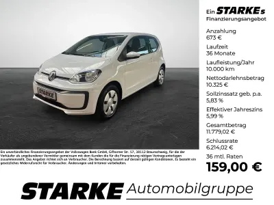 Gebraucht VW up! Basis 65 PS (47 kW) 2020 Weiß Kleinwagen
