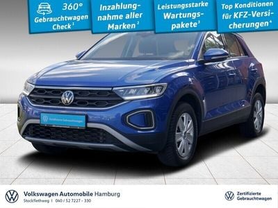5z ravennablau metallic Gebraucht 2023 VW T-Roc Basis SUV | 19.880 € (Guter Preis)