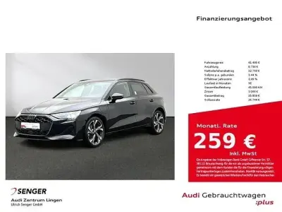 Usata Audi A3 Sportback e-tron Advanced 204 CV (150 kW) 2025 Nero Utilitaria
