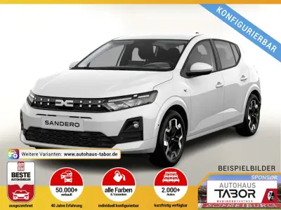 Neu Dacia Sandero Journey 101 PS (74 kW) 2026 Weiß (weitere wählbar) Kleinwagen