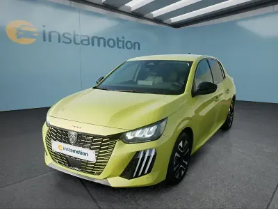 Nowe Peugeot 208 Allure 101 KM (74 kW) 2025 Żółty Hatchback