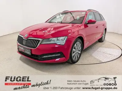 Gebraucht Skoda Superb Ambition 200 PS (147 kW) 2021 Velvetrot metallic Kombi