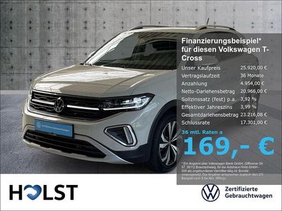 Gebraucht VW T-Cross IQ Drive 116 PS (85 kW) 2024 Ascotgrau SUV