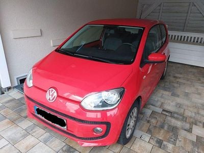 Gebraucht VW up! high up! 60 PS (44 kW) 2012 Rot Kleinwagen