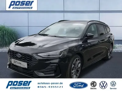 Gebraucht Ford Focus ST-Line X 155 PS (114 kW) 2024 Obsidianschwarz metallic Kombi