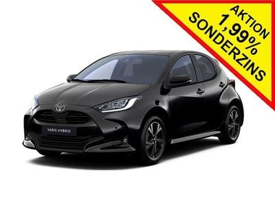 Neu Toyota Yaris Hybrid 116 PS (85 kW) 2025 Schwarz Kleinwagen