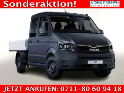 Nouă MAN TGE 177 CP (130 kW) 2025 Negru Van