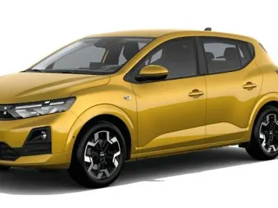 Neu Dacia Sandero Journey 122 PS (89 kW) 2026 Amber yellow Limousine