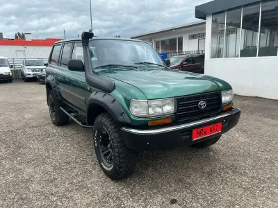 Gebraucht Toyota Land Cruiser 170 PS (125 kW) 1996 Grün SUV