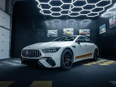 Gebraucht Mercedes AMG GT63 S E Performance AMG 843 PS (620 kW) 2022 Weiß Coupé