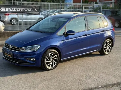 Gebraucht VW Golf Sportsvan Join 131 PS (96 kW) 2018 Blue dusk metallic Van / Kleinbus