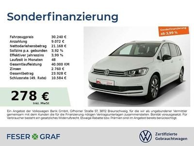 Weiss Gebraucht 2025 VW Touran Comfortline Van / Kleinbus | 30.240 € (Guter Preis)