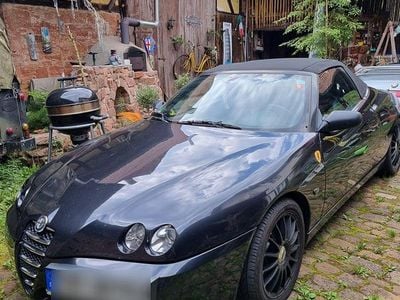 Gebraucht Alfa Romeo Spider 166 PS (122 kW) 2003 Schwarz Cabrio