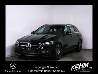 Unilack schwarz uni Gebraucht 2024 Mercedes C180 Avantgarde Kombi | 35.390 € (Fairer Preis)