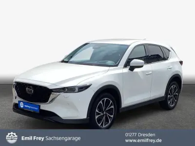 Gebraucht Mazda CX-5 Sports-Line 194 PS (142 kW) 2022 Weiß SUV