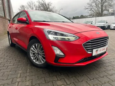 Brugt Ford Focus Titanium 150 HK (110 kW) 2019 Rød Sedan