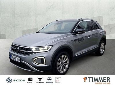 Silber Gebraucht 2024 VW T-Roc Style SUV | 24.400 € (Superpreis)
