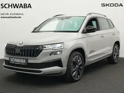 Gebraucht Skoda Karoq SportLine 150 PS (110 kW) 2024 Grau SUV