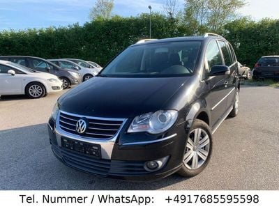 Schwarz Gebraucht 2007 VW Touran Highline Van / Kleinbus | 5.700 € (Teuer)