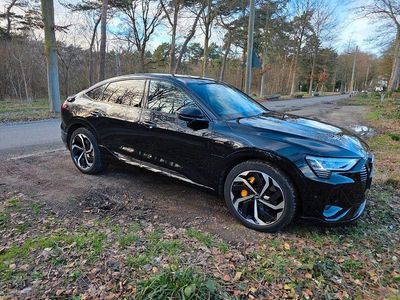 Gebraucht Audi e-tron S-Line 230 kW (313 PS) 2021 Schwarz SUV