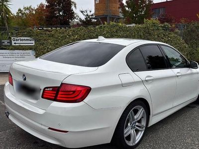 Brugt BMW 523 204 HK (150 kW) 2010 Hvid Sedan