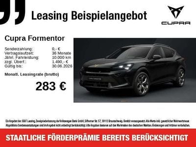 Neu Cupra Formentor 204 PS (150 kW) 2026 Schwarz SUV