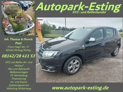 Gebraucht Dacia Sandero Celebration 90 PS (66 kW) 2016 Schwarz Limousine