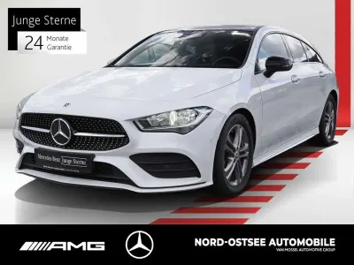 Gebraucht Mercedes CLA200 AMG 150 PS (110 kW) 2023 Digitalweiß Kombi
