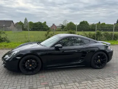 Brugt Porsche 718 Cayman Sport 299 HK (219 kW) 2018 Sort Coupe