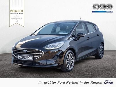 Gebraucht Ford Fiesta Titanium 101 PS (74 kW) 2023 Schwarz / obsidianschwarz Kleinwagen