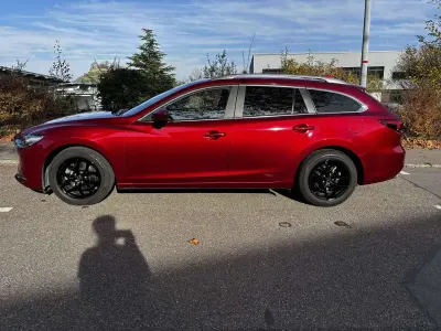 Gebraucht Mazda 6 Exclusive-Line 165 PS (121 kW) 2021 Rot Kombi