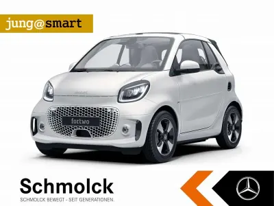 Gebraucht Smart ForTwo Electric Drive Exclusive 60 kW (82 PS) 2024 Bodypanels in moon white (matt Cabrio