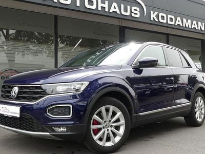 Usata VW T-Roc Sportline 190 CV (139 kW) 2020 Blu SUV