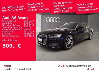 Gebraucht Audi A6 Ambiente 299 PS (219 kW) 2022 Brillantschwarz Kombi